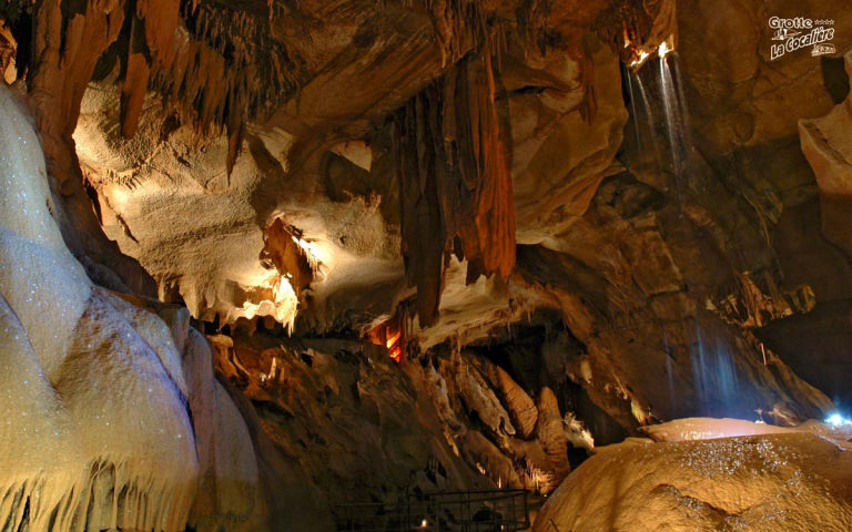 Bassins de Cristal Grotte de la Cocalière