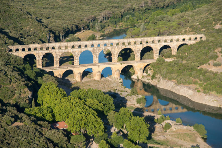 Le Pont du Gard au coeur des Gorges du Gardon