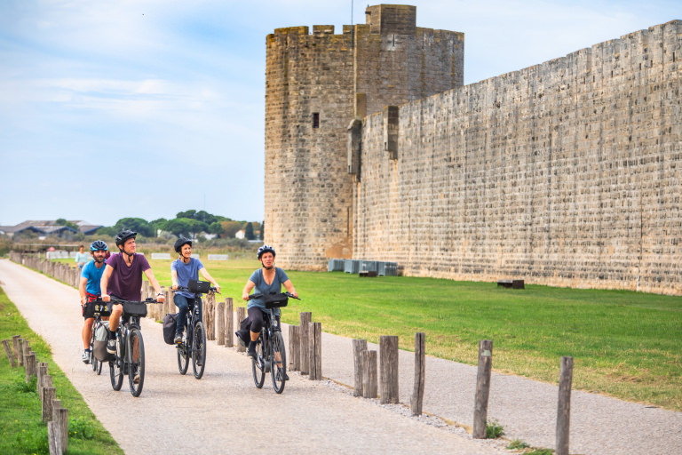 La Méditerrannée à vélo : Aigues Mortes