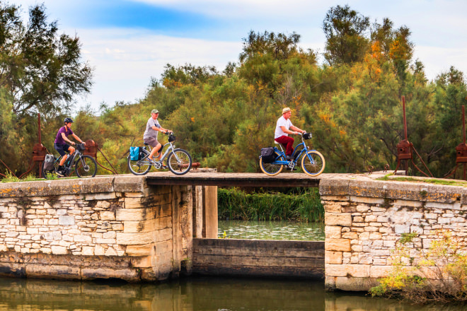 La Méditerranée à vélo, pont de Gallician