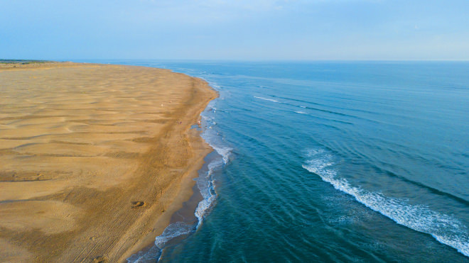 Le Grau du Roi, plage de l'Espiguette