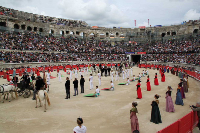 Trophée des As dans les arènes de Nîmes