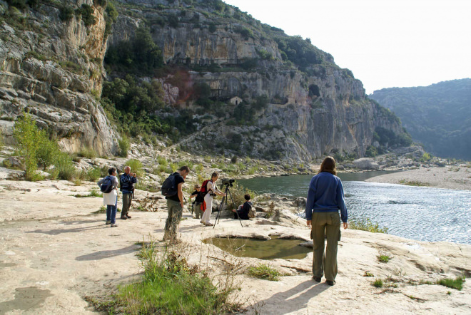 Randonnée entre amis, gorges du Gardon