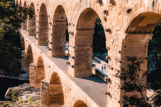 Visite du Pont du Gard pendant les vacances d’automne et de Toussaints