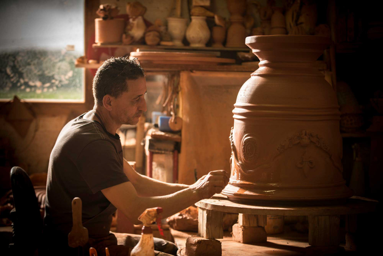 Anduze, atelier de poteries