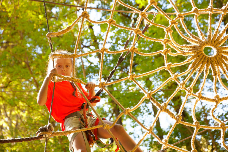 Accrobranche au Parc Parfum d’Aventure à Générargues