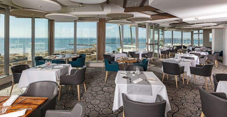 Salle de restaurant du centre de thalasso Thalazur au Grau du Roi