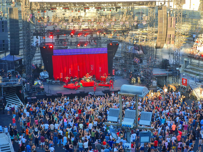 Festivals de Nîmes, concert de M