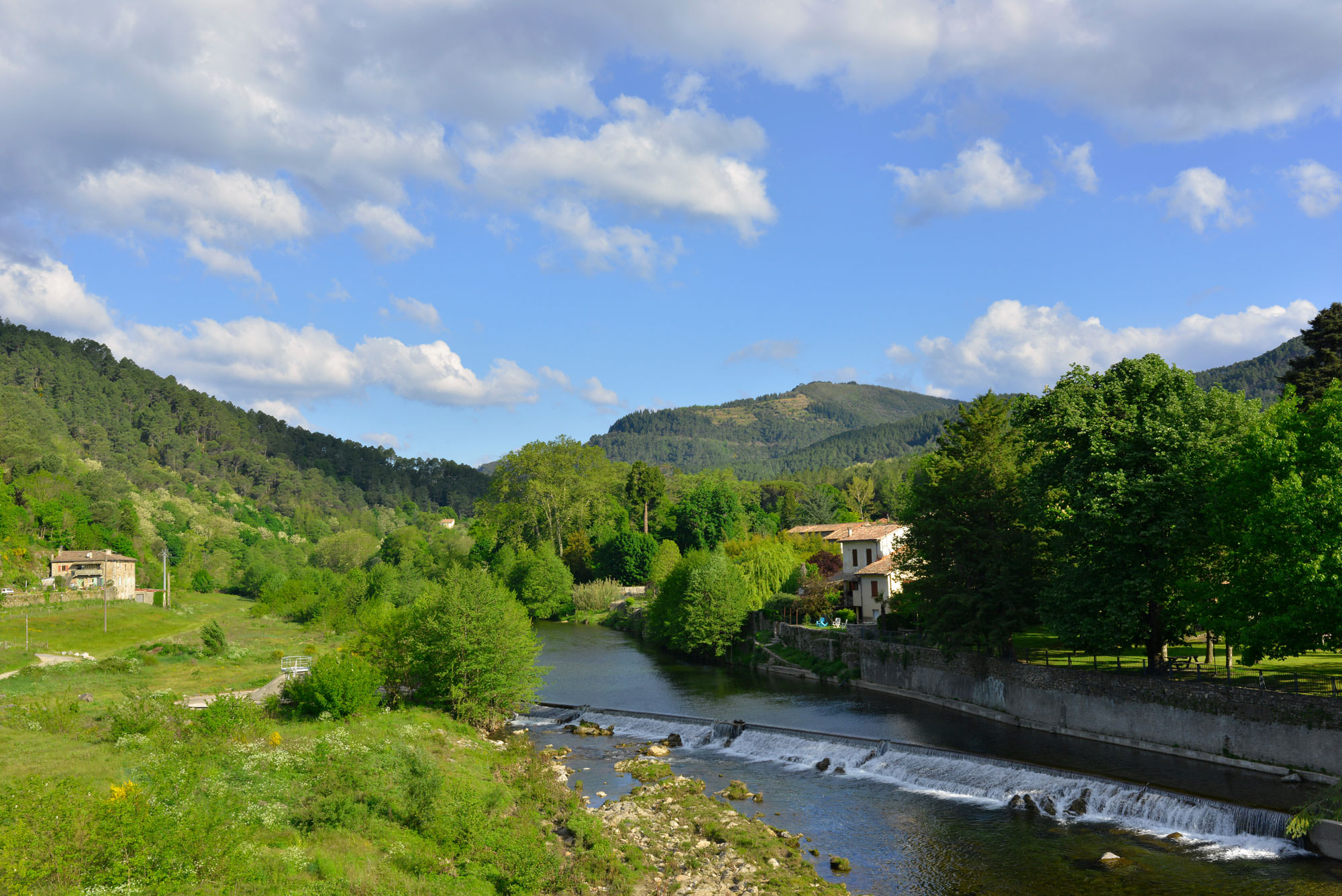 Saint Jean du Gard, village cévenol - Le Gard