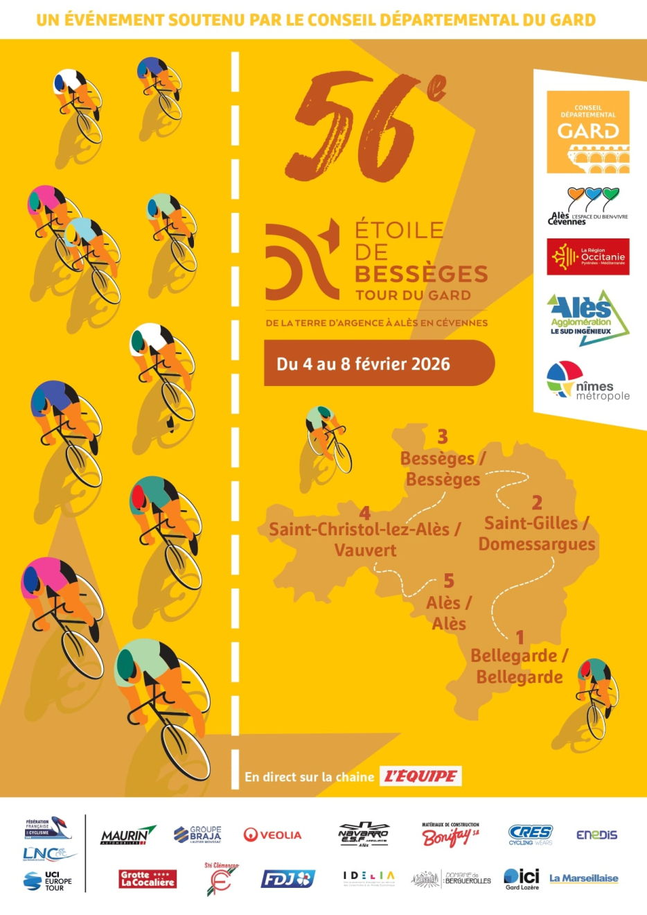 Affiche Étoile de Bessèges